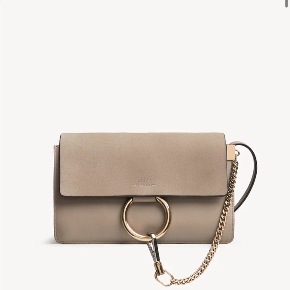 Chloe Faye bag, dusty pink, like new